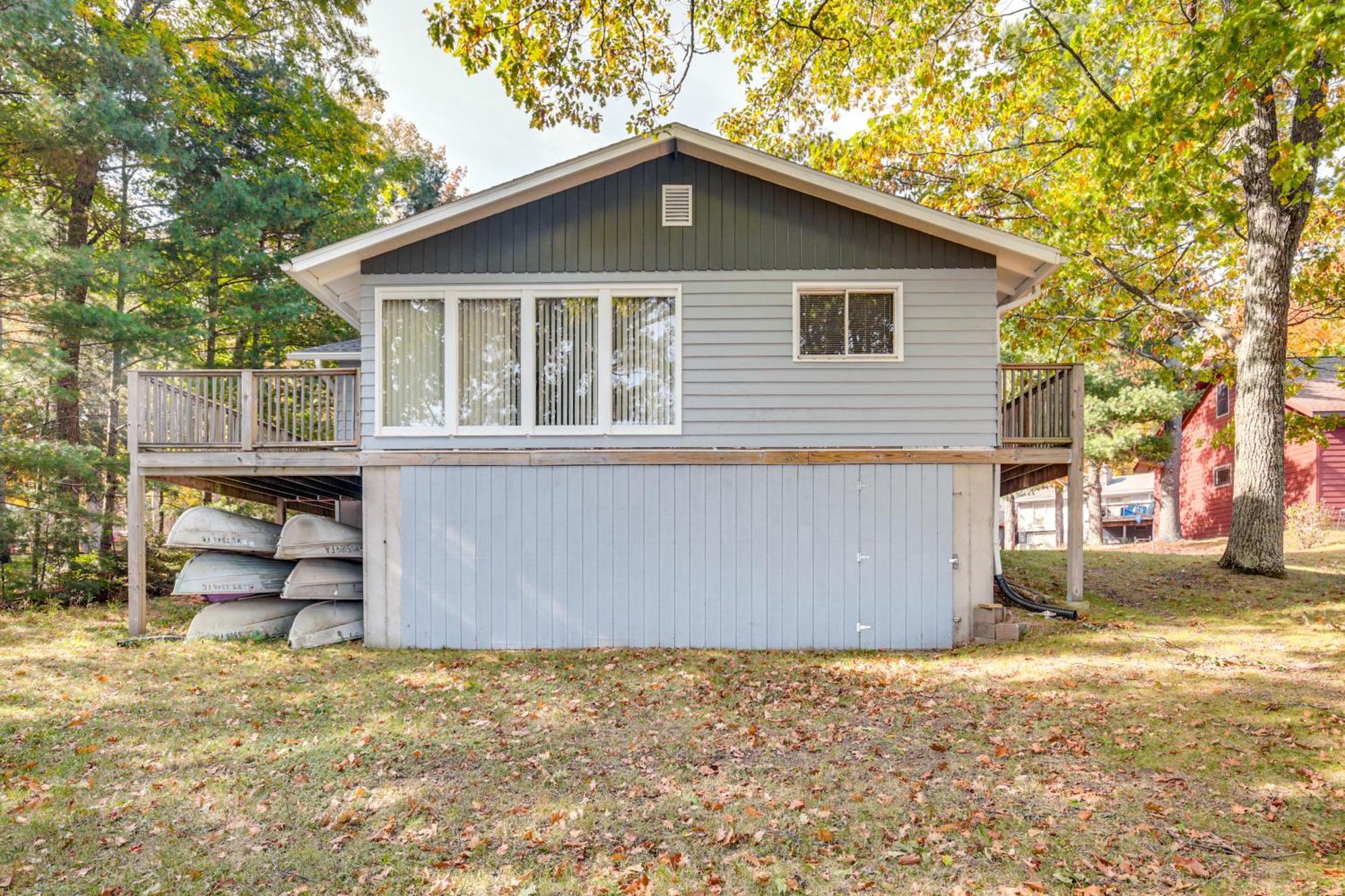 Lakefront Eagle River Cottage With Private Dock Exterior foto