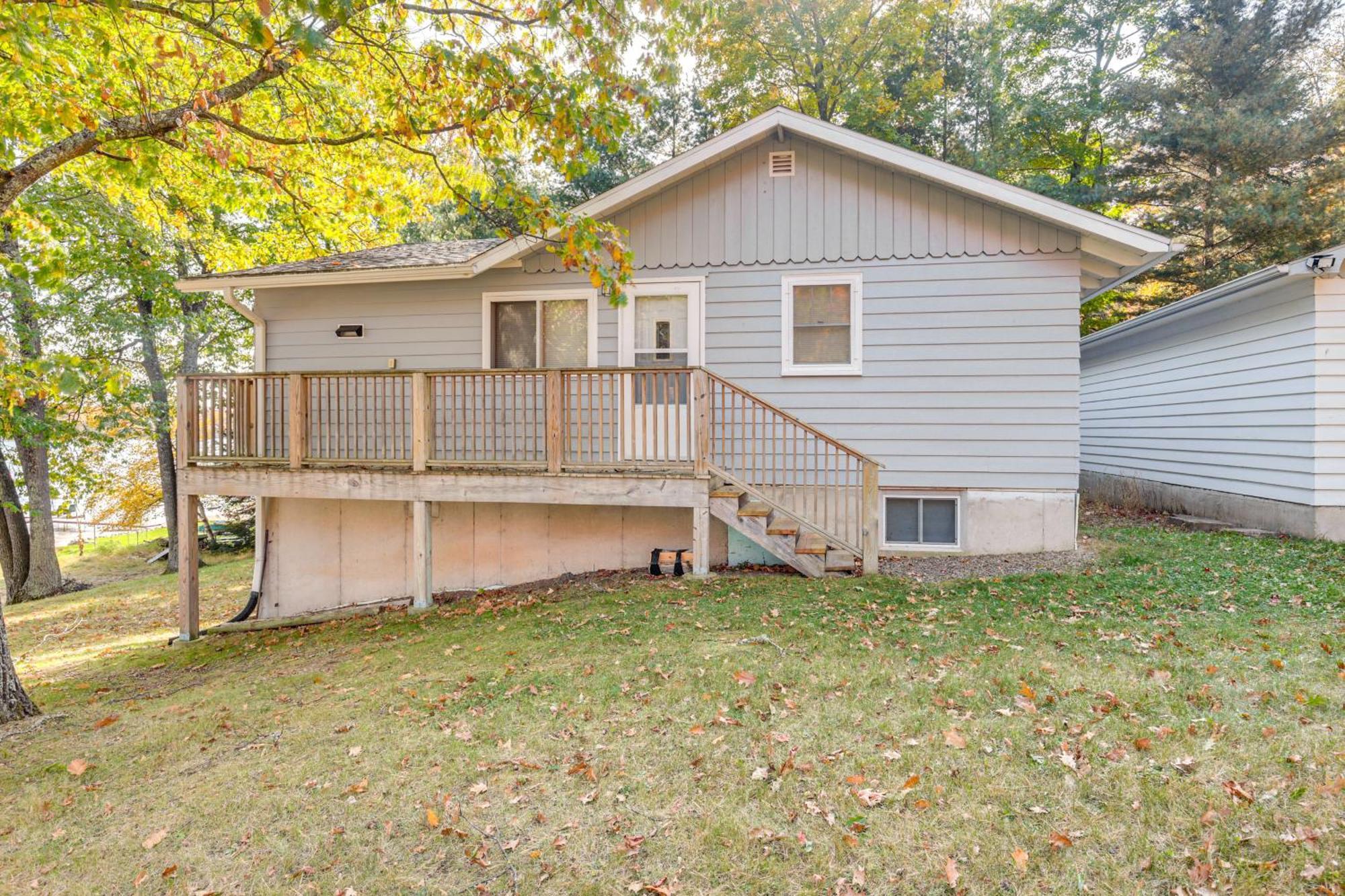 Lakefront Eagle River Cottage With Private Dock Exterior foto